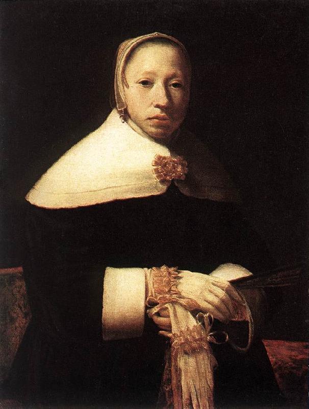 DOU, Gerrit Portrait of a Woman dfhkg oil painting image